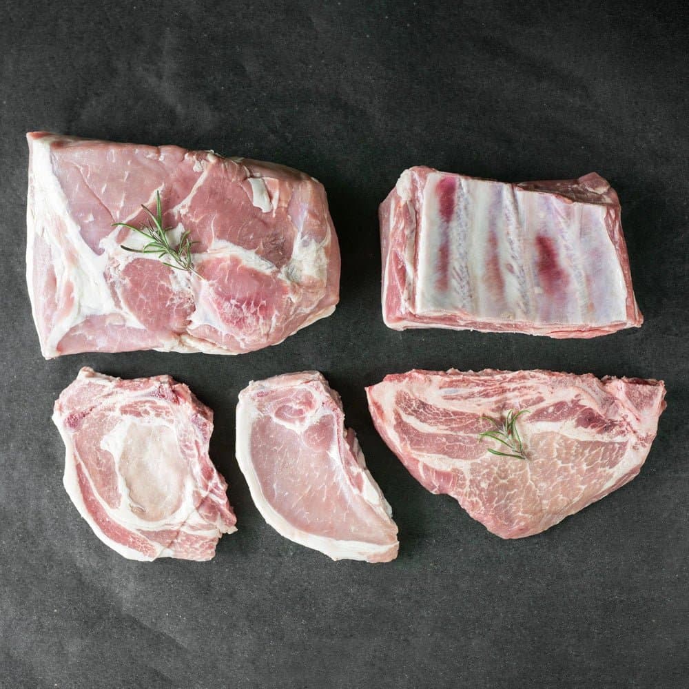 Halv gris - färdigstyckad - Mylla Sannakulla Lantgård