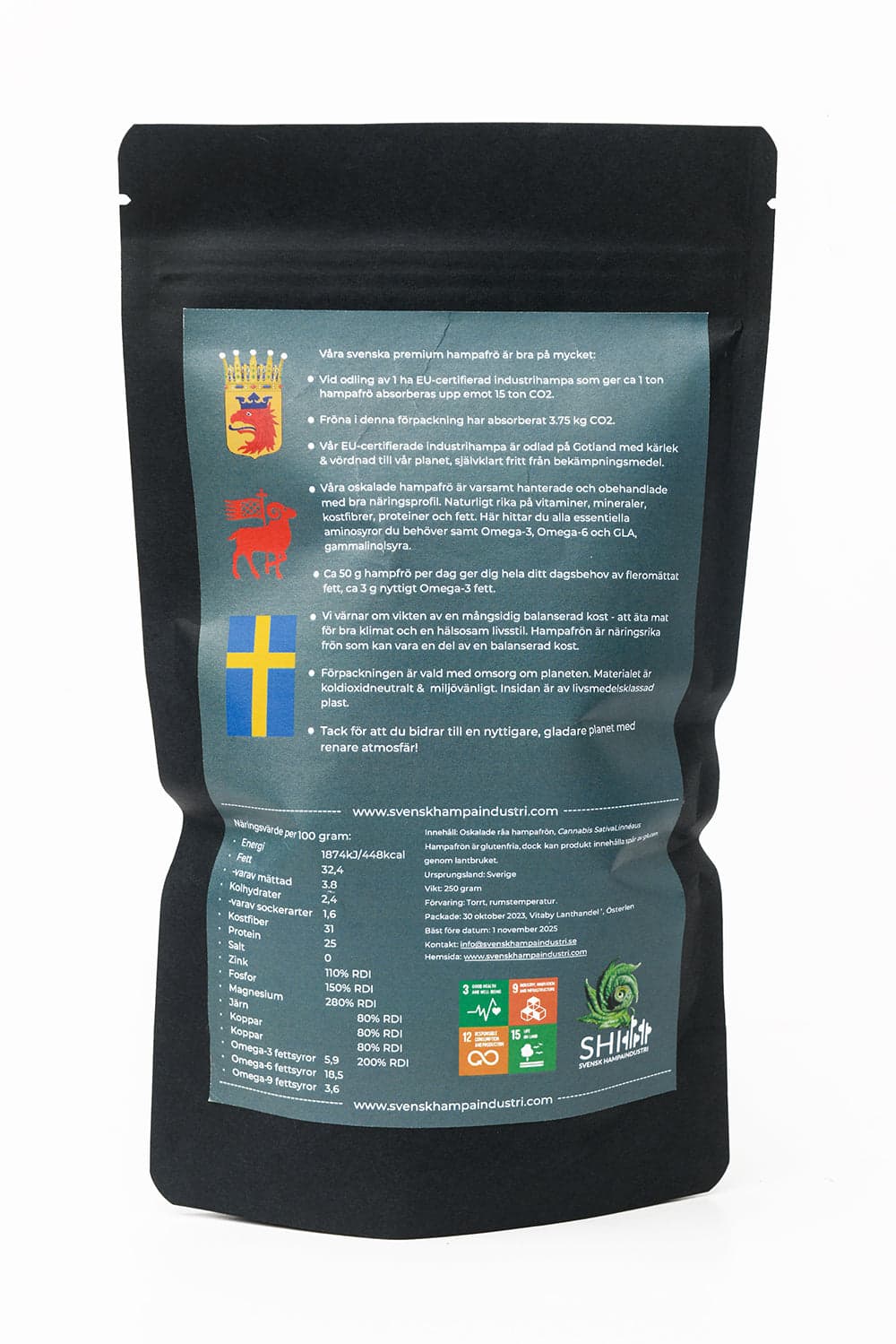 Hampafrön - Svenska 33g