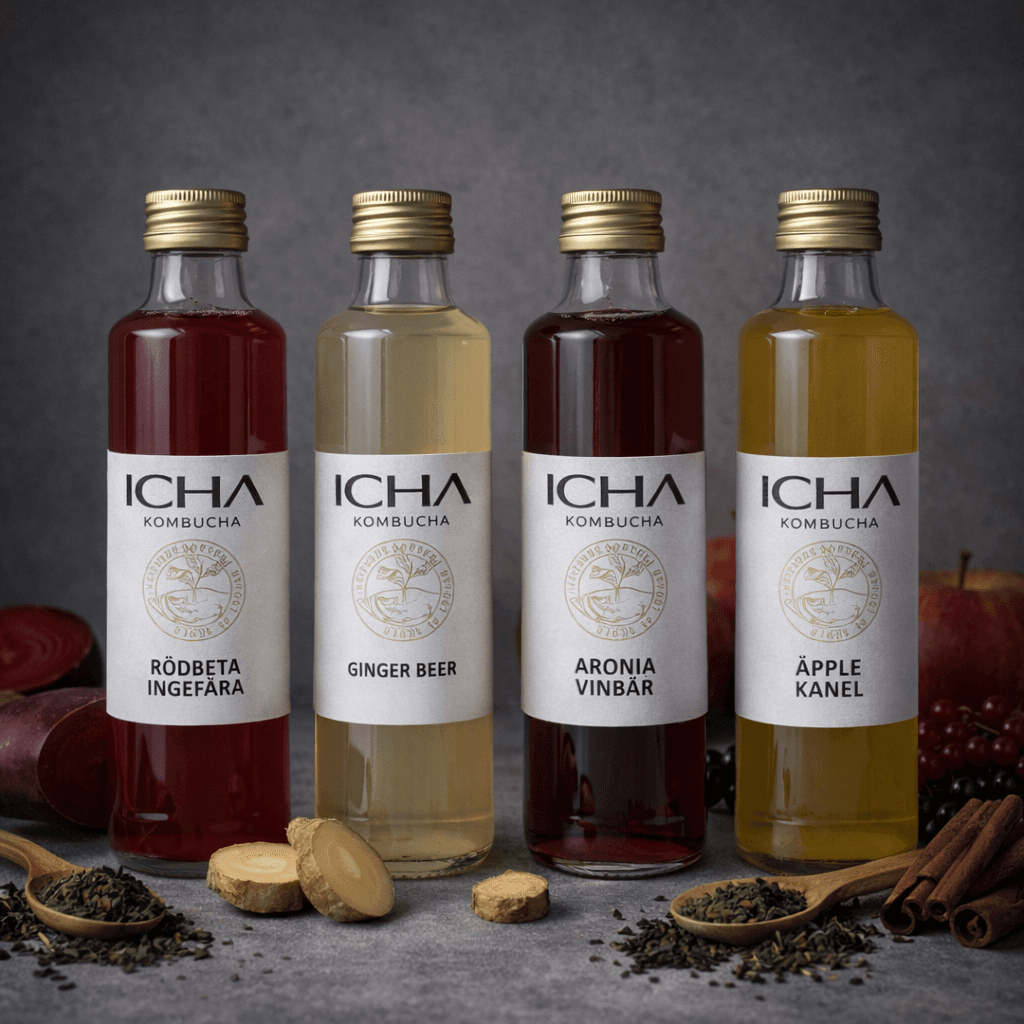 ICHA Kombucha Mix 8x250ml (EKO)