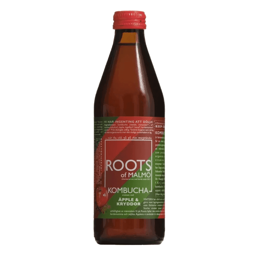 Kombucha - Äpple & Kryddor EKO 33cl - Mylla Roots of Malmö