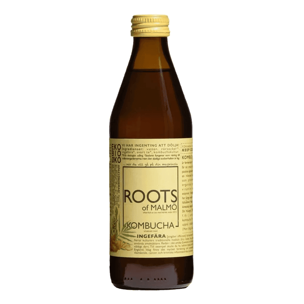 Kombucha - Ingefära EKO 33cl - Mylla Roots of Malmö