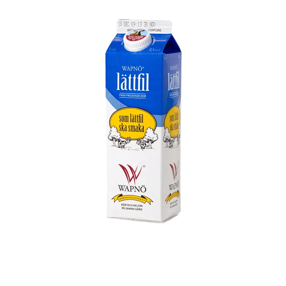 Lättfil 0,5% - Mylla Wapnö