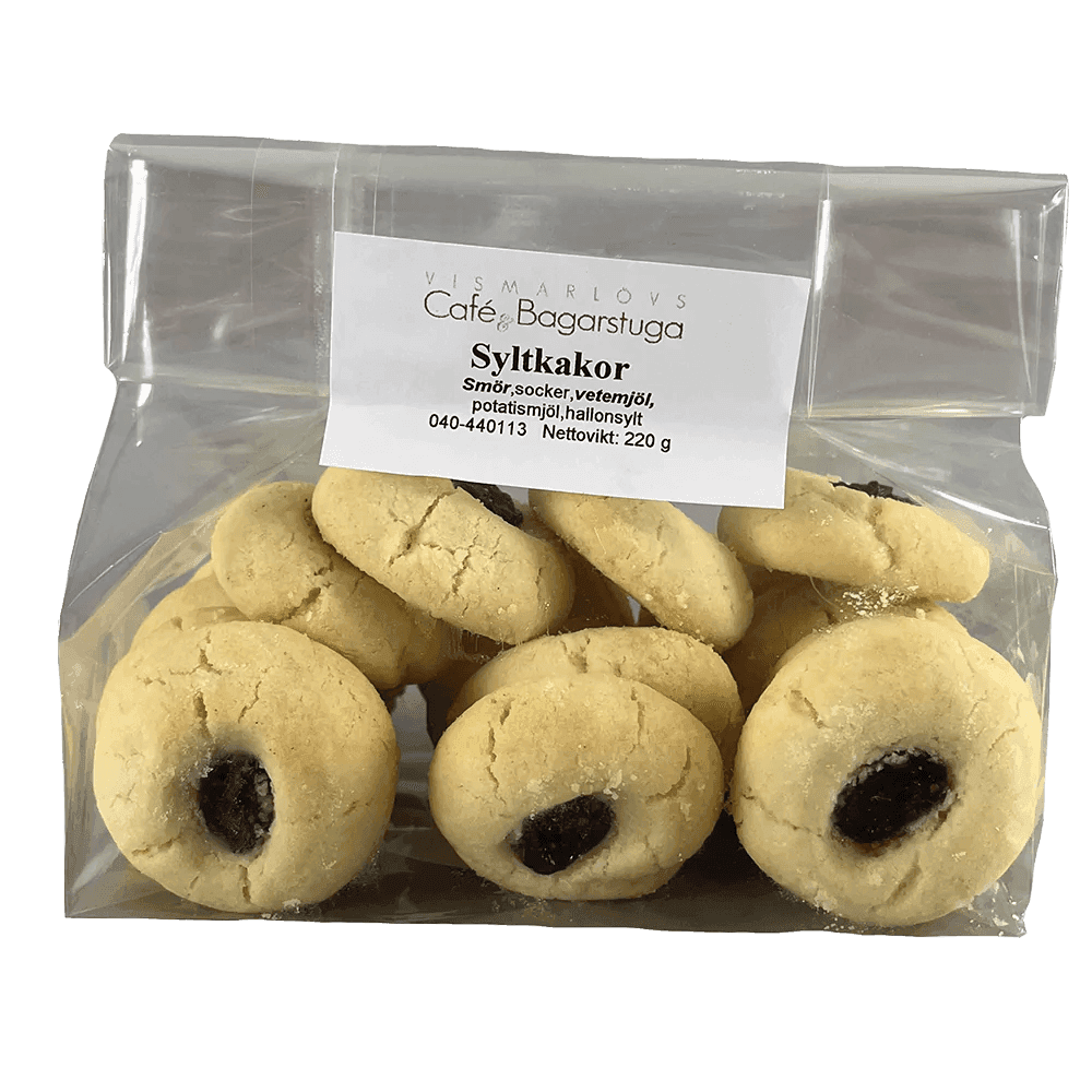 Syltkakor 220g - Mylla Vismarlövs Café & Bagarstuga
